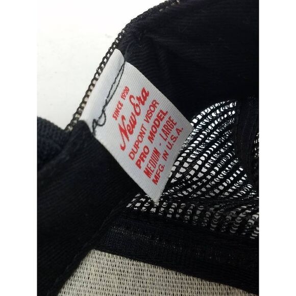 New Era Pro Model Blank Trucker Snapback Hat  90s - Picture 4 of 4